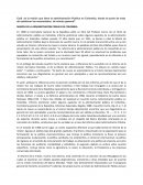 MISION DE LA ADMINISTRACION PÚBLICA EN COLOMBIA