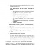 ¿Qué recomendaciones para mejorar le hubiera hecho a Nixon, como su asesor personal?