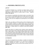 REFORMA PROTESTANTE. Las indulgencias