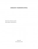 GENERACIÓN Y TRANSMISIÓN ELÉCTRICA