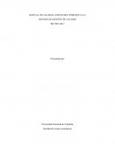 MANUAL DE CALIDAD- CERVECERA FÓMEQUE S.A.S