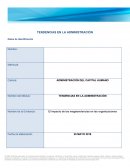 MEGATENDENCIAS EN LA ADMINISTRACIÓN