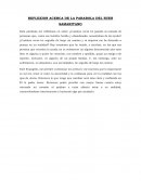 REFLEXION ACERCA DE LA PARABOLA DEL BUEN SAMARITANO