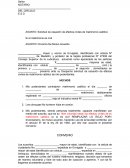 Solicitud de cesación de efectos civiles de matrimonio católico