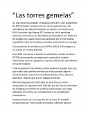Las torres gemelas