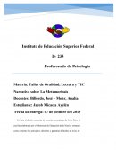 Narrativa sobre La Metamorfosis