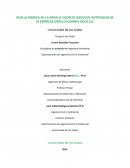 Huella Hídrica en la mina: El Silencio (Segovia, Antioquia) Gran Colombia Gold