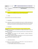 PROCEDIMIENTO PARA SELECCION DE PERSONAL