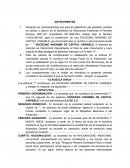 SOCIEDAD ANONIMA DE CAPITAL VARIABLE