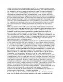 Análisis crítico de la intervención y articulación con la Teoría y evaluación del propio proceso