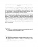 RESCATANDO LA TRADICION DE LAS PLANTAS ANCESTRALES DE NUESTRA COMUNIDAD INDIGENA DE GALAPA