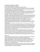 MIGRACIÓN/ POBLAMIENTO DE AMÉRICA