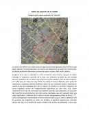 Sobre los espacios de la ciudad Categorización según gradientes de “libertad”