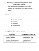 Propuestas de un plan estratégico según M. Porter PARA LA CLINICA GOOD HOPE