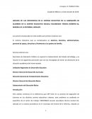 ANÁLISIS DE LAS DEFICIENCIAS EN EL SISTEMA EDUCATIVO