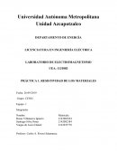PRÁCTICA 1. RESISTIVIDAD DE LOS MATERIALES