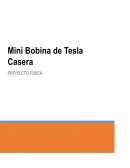 Mini Bobina de Tesla Casera