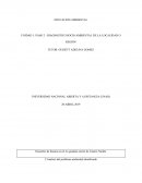 PASO 2 - DIAGNOSTICO SOCIO AMBIENTAL DE LA LOCALIDAD O REGIÓN