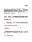 REPORTE DE ENTREVISTA SOBRE VIOLENCIA FAMILIAR