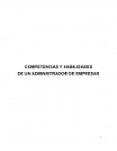 Habilidades y competencias de un administrador