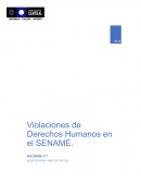 Derechos humanos en el sename