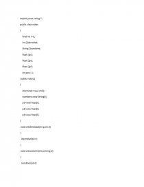 Java Ejercicio Vectores. Página 1