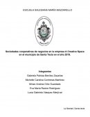 Sociedades cooperativas de negocios en la empresa A Creative Space en el municipio de Santa Tecla en el año 2019