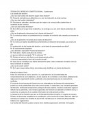 TEORIA DEL DERECHO CONSTITUCIONAL. Cuestionario