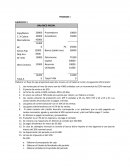FINANZAS I EJERCICIO 1 BALANCE INICIAL