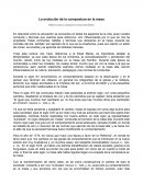 Ensayo "Compostura en la mesa"