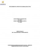 PROCEDIMIENTOS OPERATIVOS NORMALIZADOS (PON)