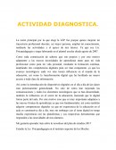 Actividad diagnostica. La razón principal por la que elegí la LEP