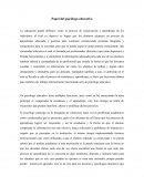 Papel psicólogo educativo