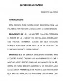 El poder de la palabra