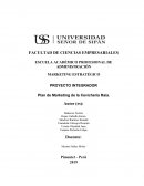 PROYECTO INTEGRADOR Plan de Marketing de la Cevichería Raia