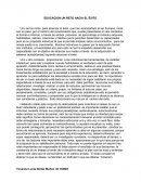 EDUCACION UN RETO HACIA EL ÉXITO