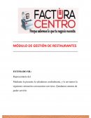 MÓDULO DE GESTIÓN DE RESTAURANTES