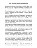 Amor antioqueño a esperas de una desgracia