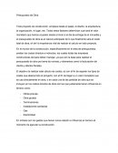 Tabla Presupuesto de Obra