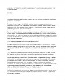 Diferentes concepciones de la filosofía de la educación