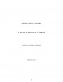 EL SISTEMA DE PARTIDOS EN EL ECUADOR
