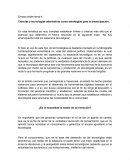 Ciencias y tecnologias Alternativas