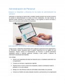 Administracion de personal