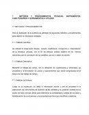 METODOS Y PROCEDIMIENTOS, TECNICAS, INSTRUMENTOS, CUES-TIONARIOS Y HERRAMIENTAS A UTILIZAR