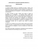 ANTOLOGIA DE LA MATERIA DE METODOLOGÍA DE LA INVESTIGACIÓN