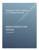 Resumen obligaciones patron/empleado LFT