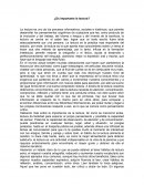 Importancia de la lectura