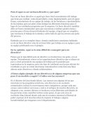 Para ti ¿qué es ser un buen directivo y por qué?