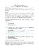 Práctica de Laboratorio Mezclas Homogéneas y heterogéneas