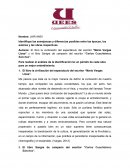 Identifique las semejanzas y diferencias posibles entre las épocas, los autores y las obras respectivas